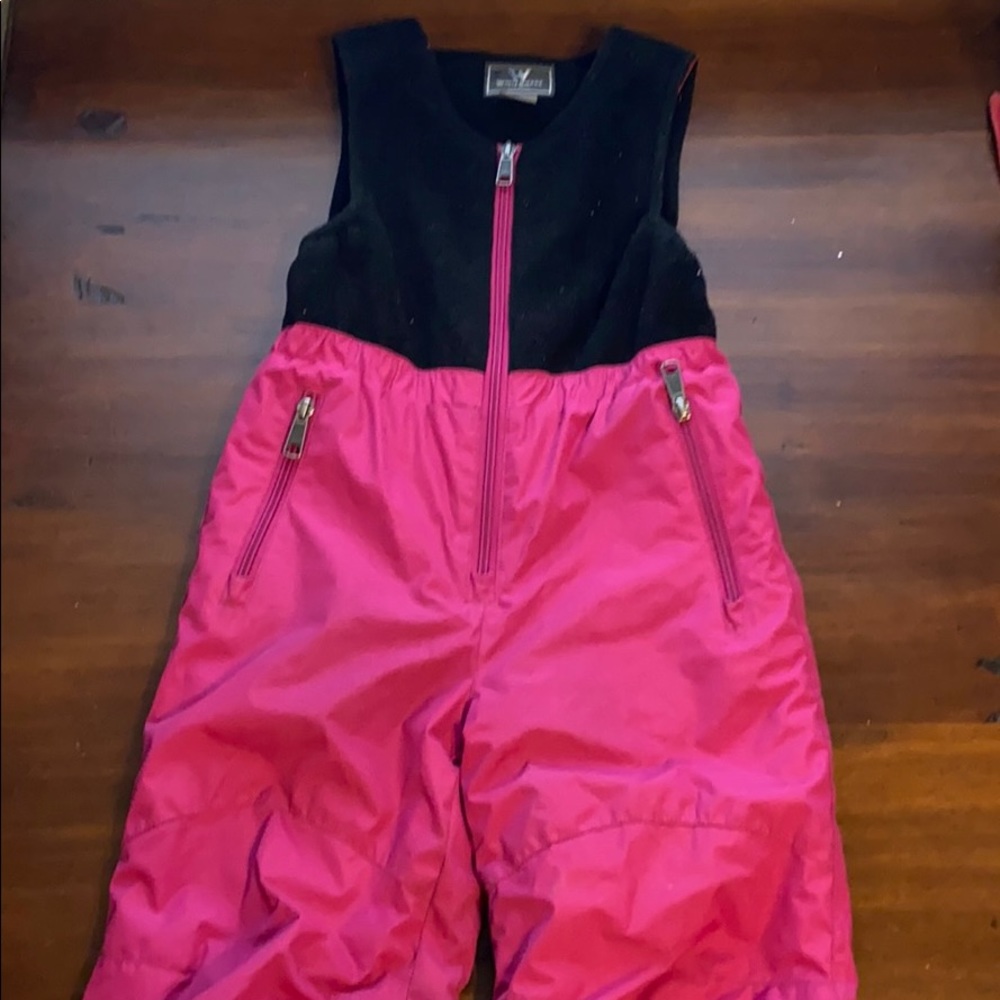 Girl 4T Snow Bibs